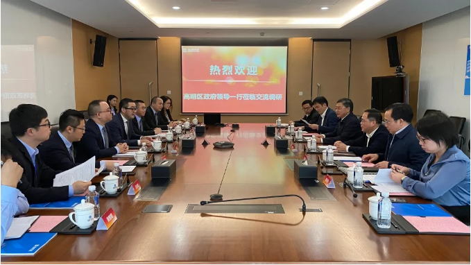 高明区区委书记杨永泰一行到ballbet贝博环境调研