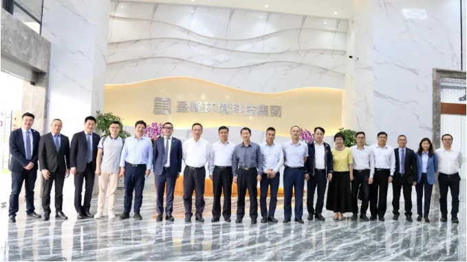 中国环境监测总站及省市区领导一行莅临ballbet贝博环境调研指导