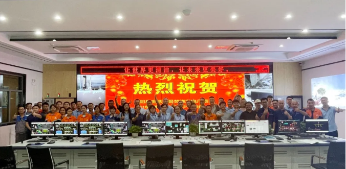 助力环境升级，ballbet贝博环境鄱阳县生活垃圾焚烧发电厂顺利投入运营