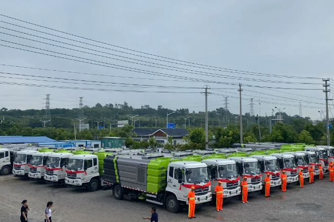 15天！ballbet贝博环境快速响应客户需求，顺利交付约3000万元环卫装备