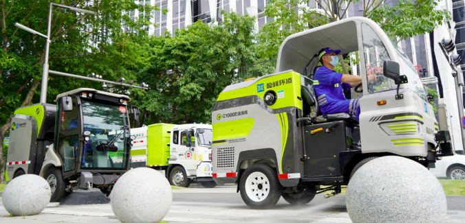 智慧环卫技术加持，ballbet贝博环境助力深圳数字抗疫